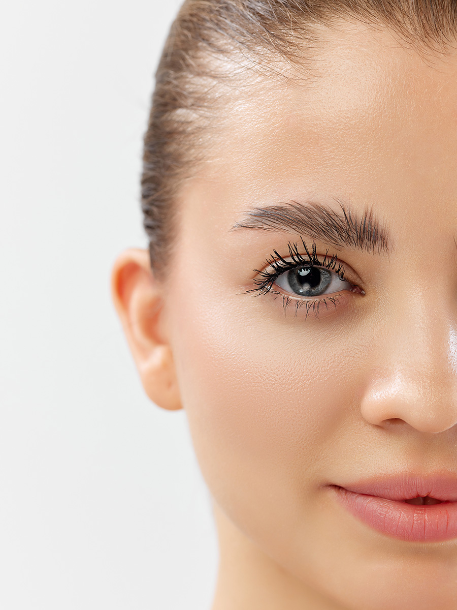 Up close of a woman's eye